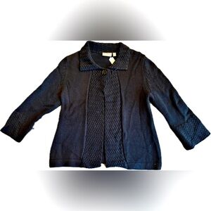 Croft & Barrow Women's Black Carnigan